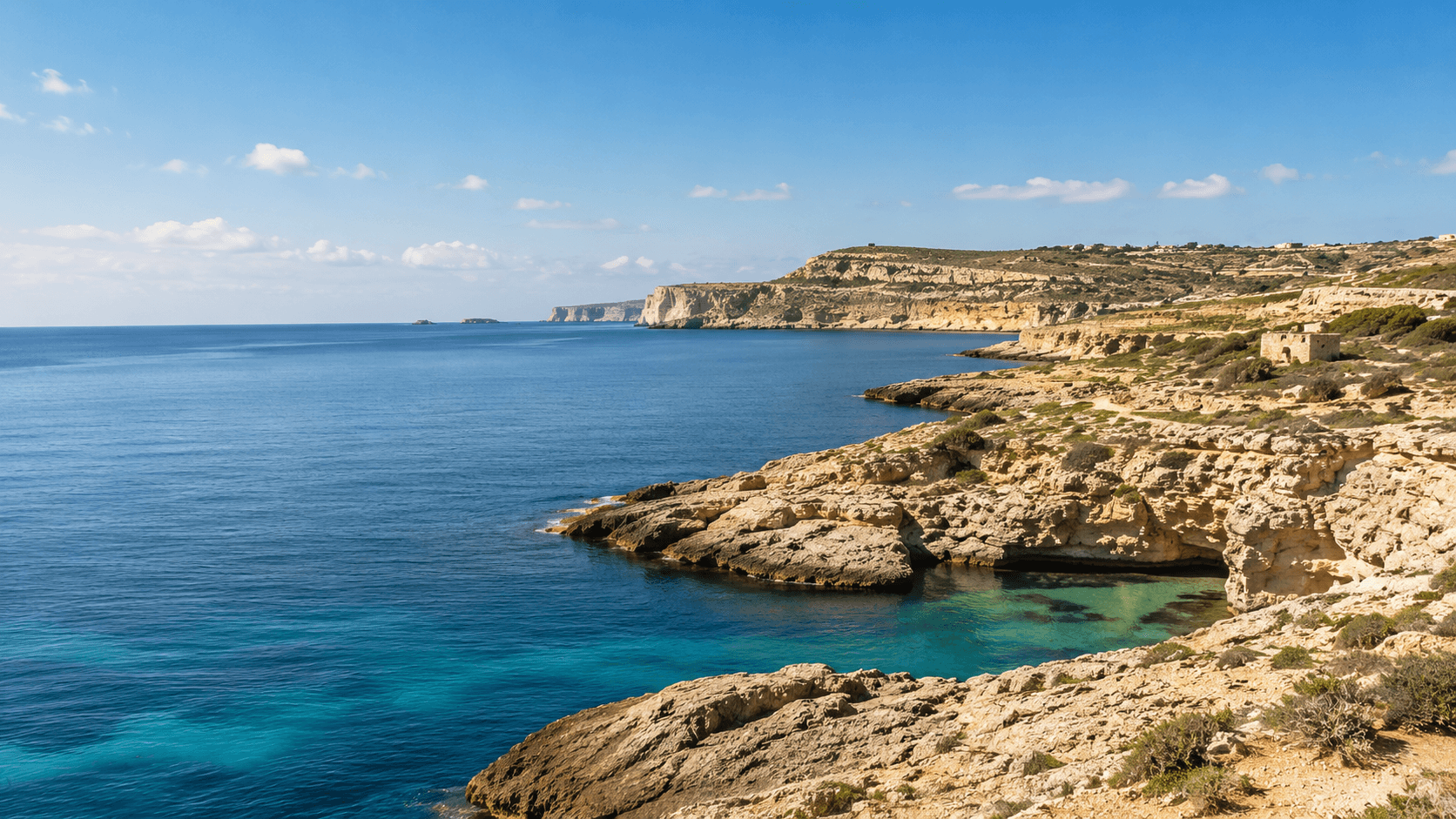 Maltese coastline